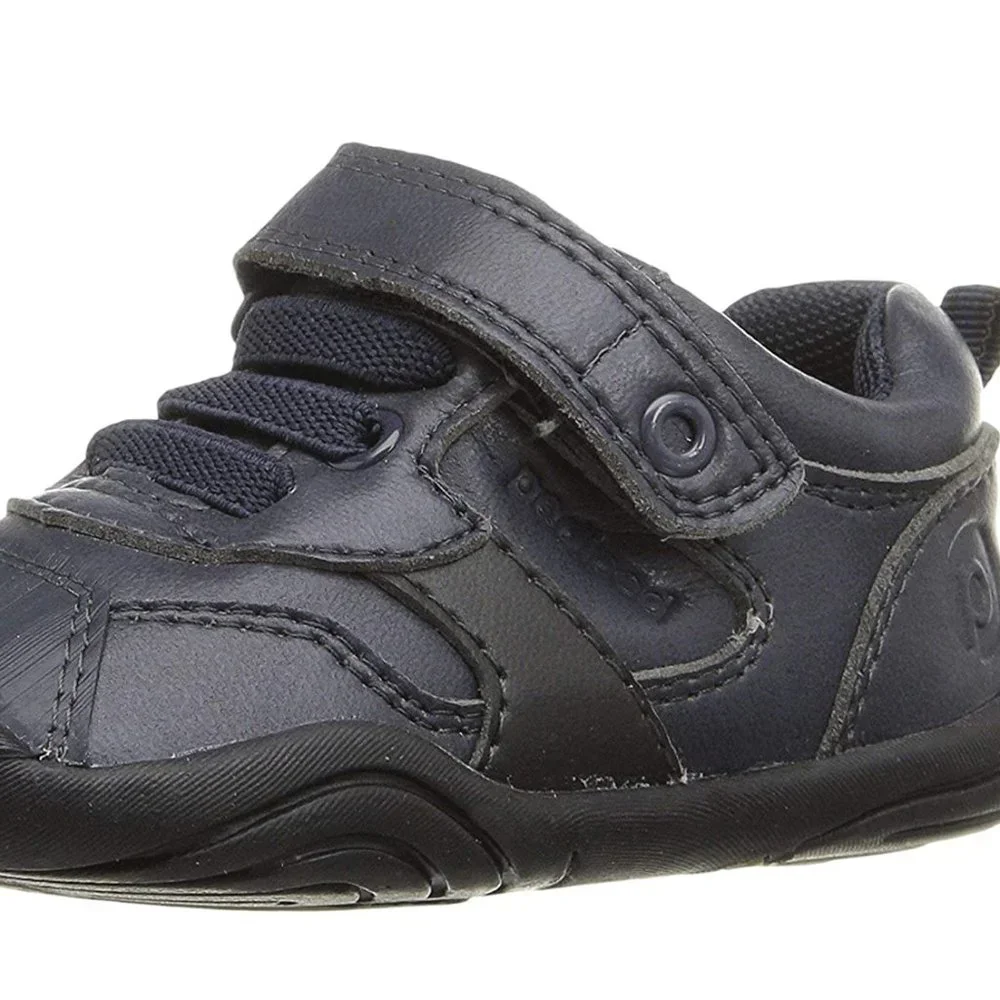 NEW pediped Baby Grip N Go Franklin Navy Leather Comfort Active Dress Sneaker